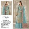 Sf 5576 A To D By Shree Chiffon Embroidery Pakistani Salwar Suits Exporters In India
